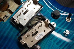 2009 Gibson Limited Run Series Sg Carved Top AAA Ocean Blue Burst