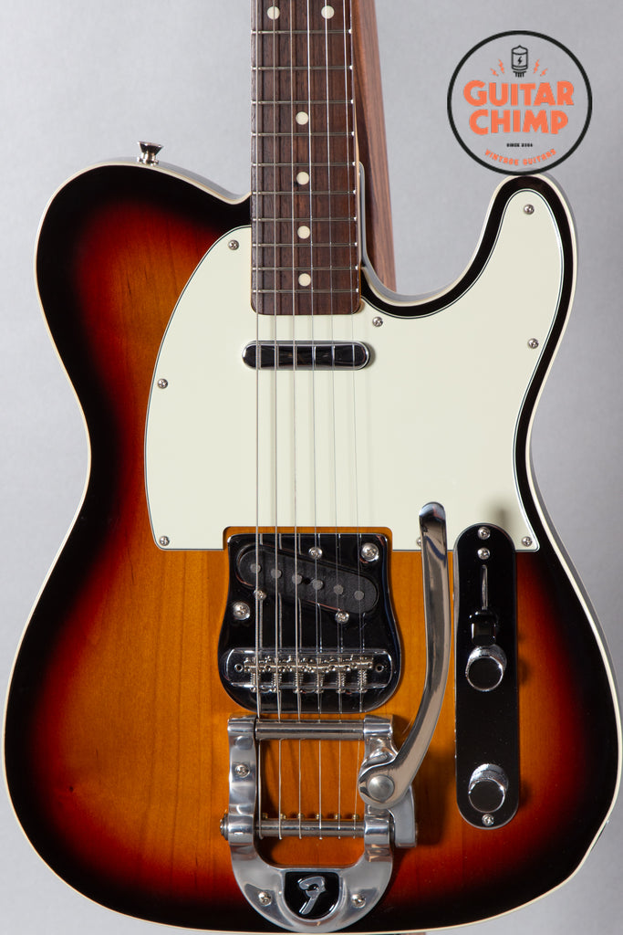 2010 Fender Japan TL62B-BIGS ’62 Telecaster Custom W/Bigsby 3-Tone Sunburst