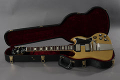 2010 Gibson Custom Shop Sg Historic '61 Reissue Maestro Tv Yellow