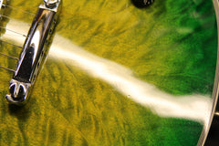 2014 Gibson Custom Shop Les Paul Custom Quilt Iguana Burst