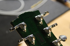 2014 Gibson Custom Shop Les Paul Custom Quilt Iguana Burst