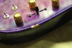 Jackson USA PC1 Phil Collen Artist Signature Purple Daze Quilt Top