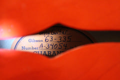 2013 Gibson Custom Shop Es-335 '63 Reissue Cherry
