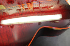 2007 Gibson Custom Shop SJ-200 Blood Shot Oxblood Acoustic Electric Guitar