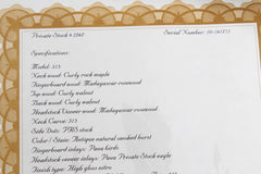 2010 PRS Paul Reed Smith Private Stock 513 Curly Walnut Antique Natural Smoked Burst #2767