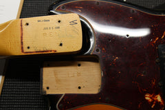 2006 Fender Custom Shop '64 Reissue Relic Jazz Bass Sunburst