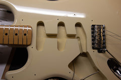 1994 Left-Handed Fender MIJ Japan ST-62 Stratocaster Olympic White