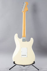 1994 Left-Handed Fender MIJ Japan ST-62 Stratocaster Olympic White
