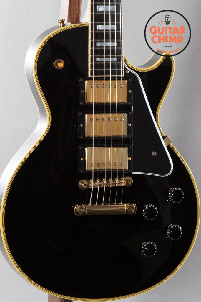 2001 Gibson Custom Shop Historic Les Paul Custom '57 Reissue 3-Pickup Black Beauty