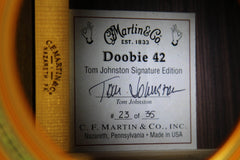 2007 Martin Custom Shop D-42 Doobie 42 Doobie Brothers Tom Johnston Signature Model #23/35
