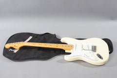 1994 Left-Handed Fender MIJ Japan ST-62 Stratocaster Olympic White