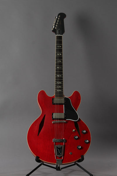 2014 Gibson Memphis Custom ES-335 Trini Lopez Signature Cherry Red #16 |  Guitar Chimp
