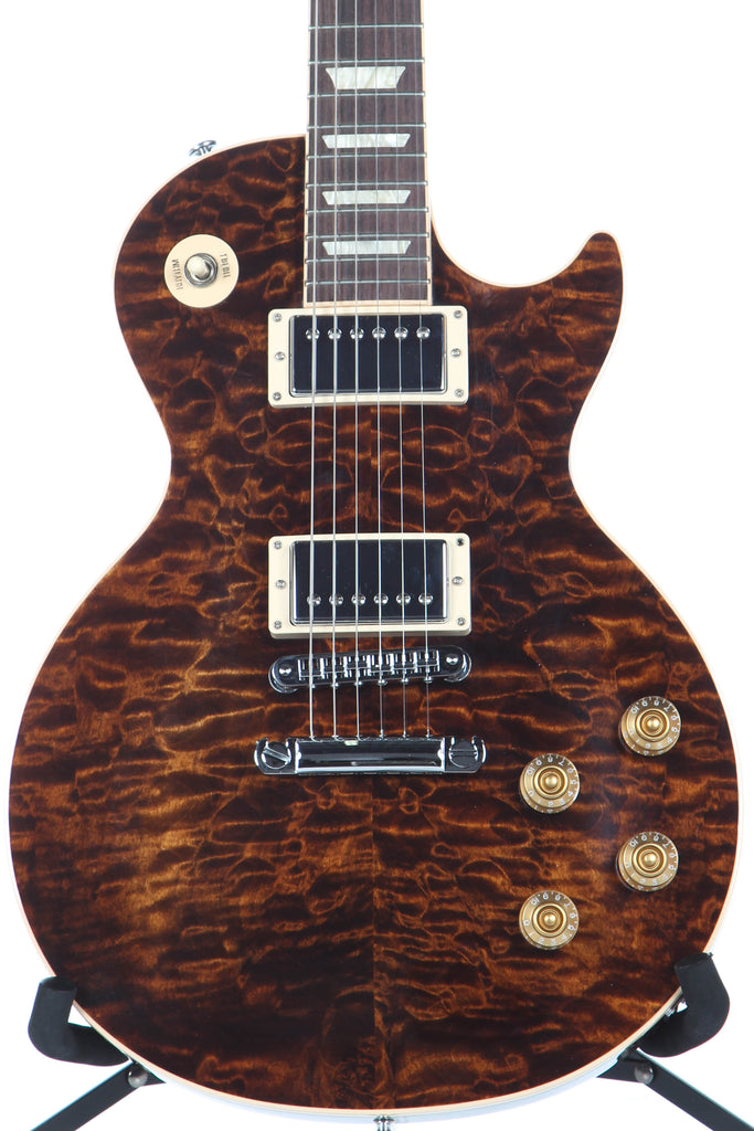 2014 Gibson 120th Anniversary Les Paul Standard Premium Plus Root Beer Quilt Top