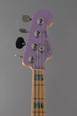 2017 Fender Limited Edition Adam Clayton Signature Jazz Bass Purple Sparkle