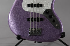 2017 Fender Limited Edition Adam Clayton Signature Jazz Bass Purple Sparkle