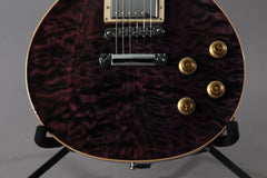2011 Gibson Les Paul Standard Premium Plus Regal Purple Quilt Top -AAA TOP-