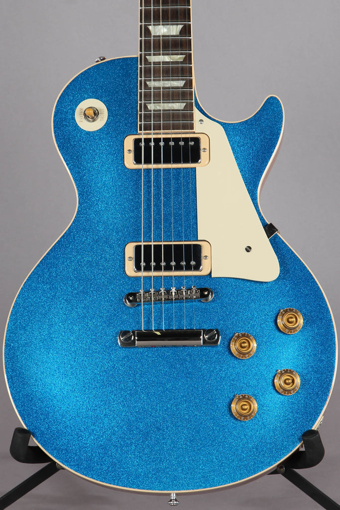 2010 Gibson Custom Shop Les Paul 1957 Reissue Blue Sparkle Mini Humbuckers LPR7 57RI