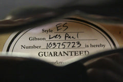 2015 Gibson ES Les Paul Custom Black Beauty Ebony