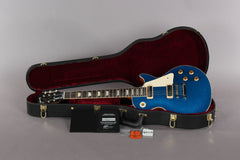 2010 Gibson Custom Shop Les Paul 1957 Reissue Blue Sparkle Mini Humbuckers LPR7 57RI