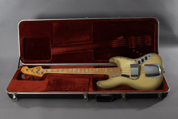 ベース FENDER MADE IN JAPAN ANTIGUA JAZZ BASS FENDER MADE IN JAPAN - LTD 4 STRING JAZZ BASS - MN - ANTIGUA