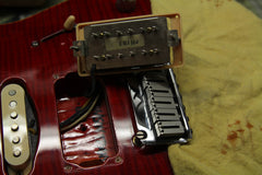 1996 Fender Custom Shop Carved Top Stratocaster Translucent Red ~Serial Number 0011~