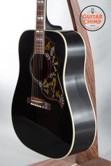 2016 Gibson Hummingbird Acoustic-Electric Guitar Ebony Black