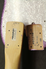 2017 Fender Limited Edition Adam Clayton Signature Jazz Bass Purple Sparkle