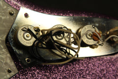 2017 Fender Limited Edition Adam Clayton Signature Jazz Bass Purple Sparkle