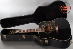 2016 Gibson Hummingbird Acoustic-Electric Guitar Ebony Black