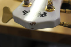 1990 Pedulla MVP-5 5 String Bass Guitar White Neck Thru