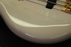 1990 Pedulla MVP-5 5 String Bass Guitar White Neck Thru