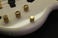 1990 Pedulla MVP-5 5 String Bass Guitar White Neck Thru