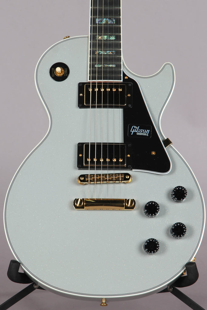 2018 Gibson Custom Shop Les Paul Custom Abalone Gray Sparkle