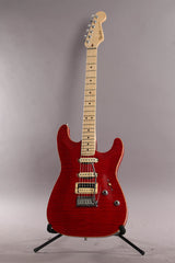 1996 Fender Custom Shop Carved Top Stratocaster Translucent Red ~Serial Number 0011~