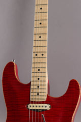 1996 Fender Custom Shop Carved Top Stratocaster Translucent Red ~Serial Number 0011~