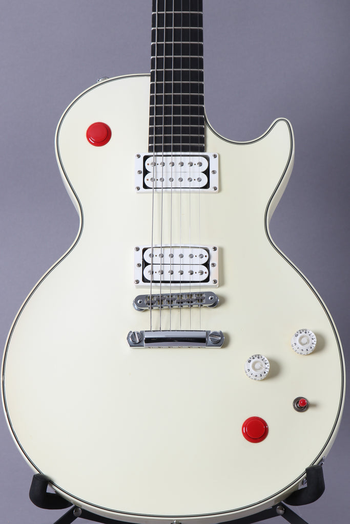 2010 Gibson Les Paul Buckethead Signature Baritone Alpine White ~Rare~