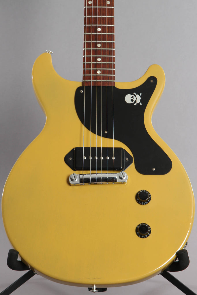 2012 Gibson Les Paul Jr. Billie Joe Armstrong Signature Double Cutaway TV Yellow