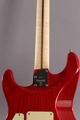 1996 Fender Custom Shop Carved Top Stratocaster Translucent Red ~Serial Number 0011~