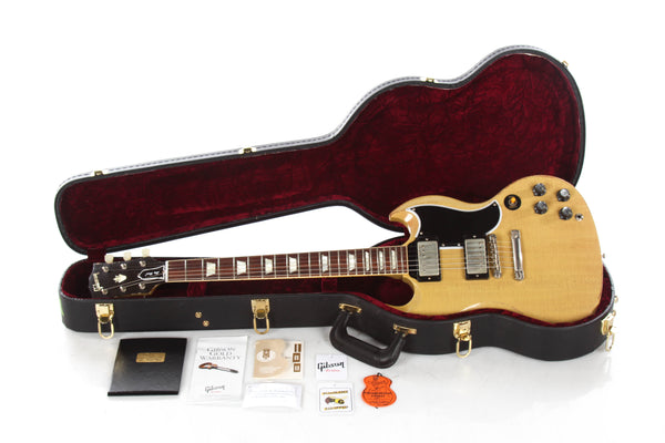 2014 Gibson Custom Shop SG Standard Heavy Aged TV Yellow