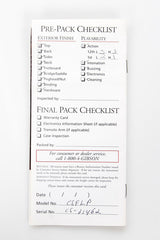 2002 Gibson Custom Shop Les Paul Custom Florentine -Gibson Embossed Pickups-