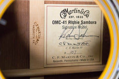 2006 Martin OMC-41 Richie Sambora Signature Acoustic Electric #107/200