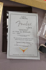 1996 Fender Custom Shop Carved Top Stratocaster Translucent Red ~Serial Number 0011~