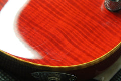 1996 Fender Custom Shop Carved Top Stratocaster Translucent Red ~Serial Number 0011~