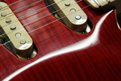 1996 Fender Custom Shop Carved Top Stratocaster Translucent Red ~Serial Number 0011~