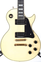 1986 Gibson Les Paul Custom Alpine White Electric Guitar