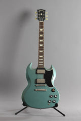 2008 Gibson Custom Shop SG Standard Korina Aged Pelham Blue