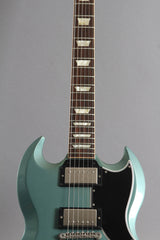 2008 Gibson Custom Shop SG Standard Korina Aged Pelham Blue
