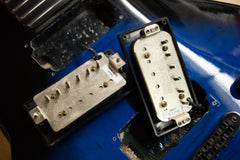 2005 Parker Fly Mojo Flame Single Cut Trans Blue Burst