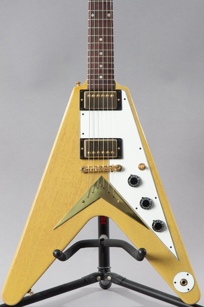 2014 Gibson Custom Shop ’59 Reissue Flying V TV Yellow