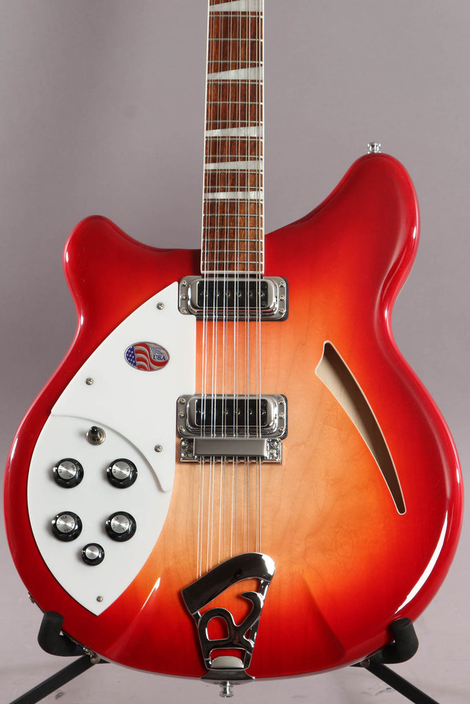 2019 Rickenbacker 360/12 Left Handed 12 String Semi Hollowbody Fireglo Lefty ~Rare~